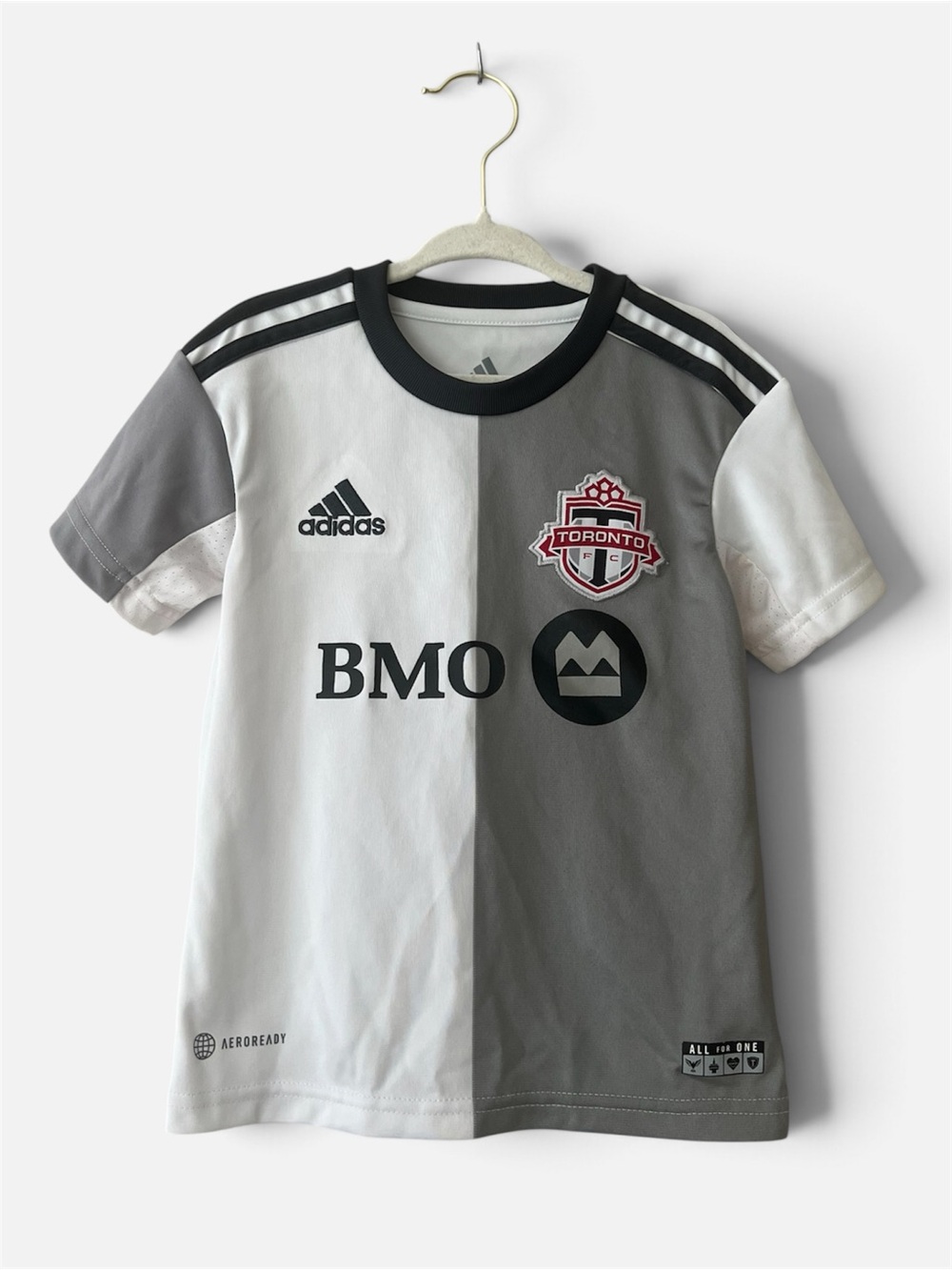 Adidas Toronto FC TFC 2022/23 Away Soccer Jersey Toddler 4T